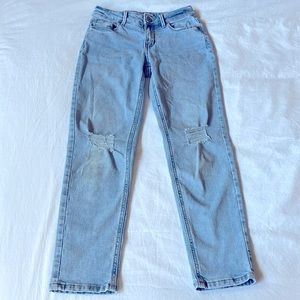 🖤SO Youth light color rip jeans🖤